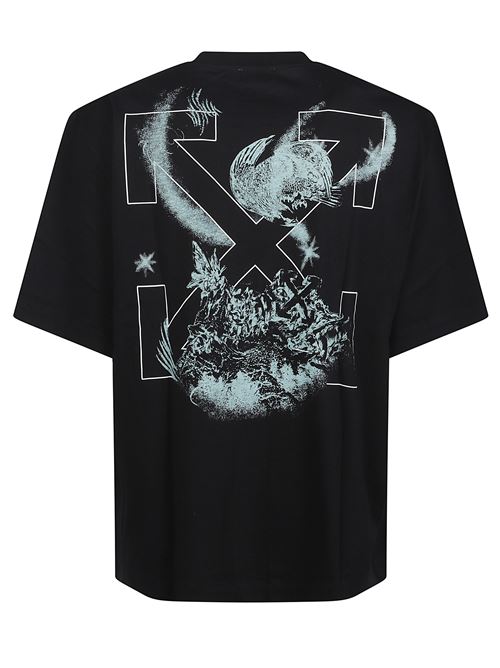 Moon Skate Graphic T-shirt OFF WHITE | 44MAA120S26J00E001